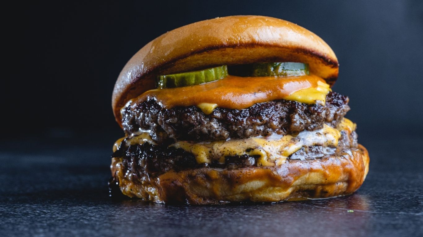 Homestead Ground Beef Burgers with Special Ranch Sauce