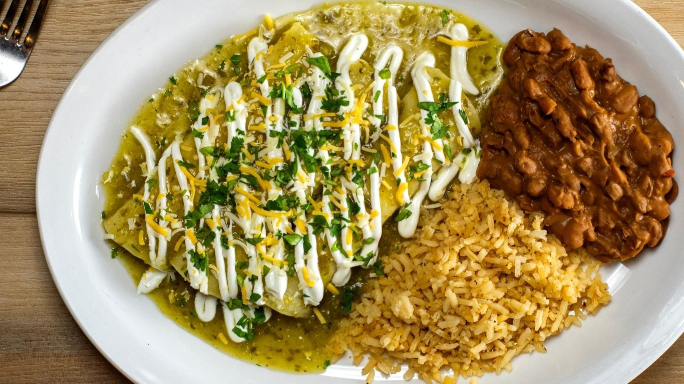 Ranch Style Short Rib & Cowboy Poblano Enchiladas